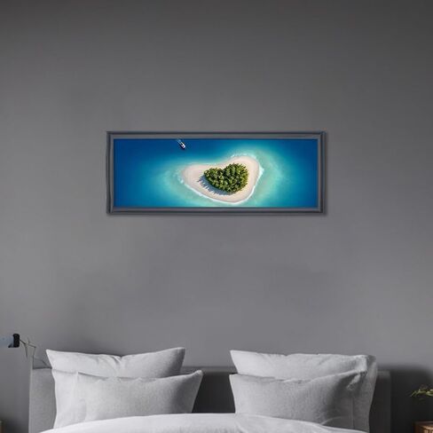 إطار ملصقات مقاس 11 × 31 من الخشب الصلب باللون الأسود مقاس 11 × 31 إطار صورة مقاس 11 × 31 إطار بانورامي مقاس 11 × 31 بوصة، بما في ذلك أجهزة التعليق (Y23B1131) in Kuwait