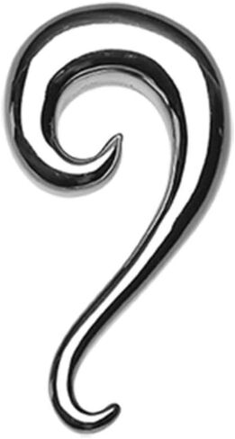 Swirl Claw Hook Steel Ear Gauge Hanging Taper in Saudi Arabia