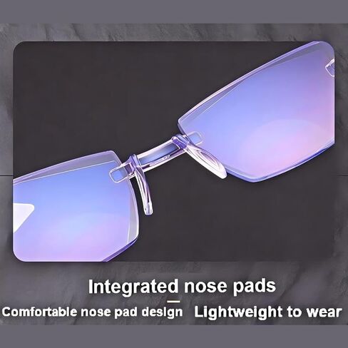Auto Focus Glasses, Intelligent Zoom Anti-Blue Light Presbyopia Glass ，（Comes with glasses bag） ，Smart Zoom Reading Glass. in Saudi Arabia