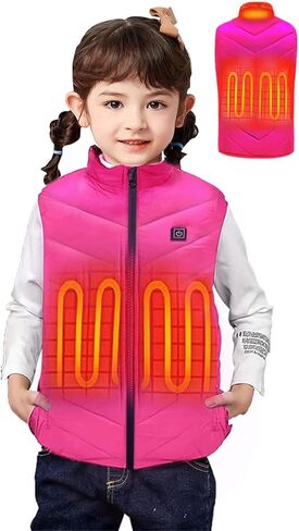 Kids Heated Vest for Boys Girls Youth (Without Battery) in Saudi Arabia