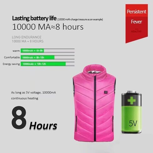 Kids Heated Vest for Boys Girls Youth (Without Battery) in Saudi Arabia
