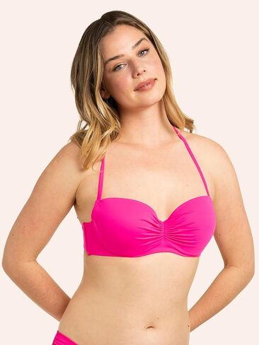 Smart & Sexy Women’s Swim Secret Halter Underwire Bikini Top – Supportive Bikini Top in Kuwait