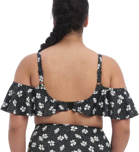 لباس سباحة بيكيني نسائي سادة من Elomi، ES7273، Black Daisy، 40E in Saudi Arabia