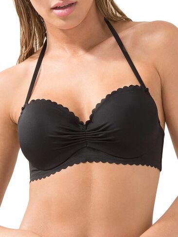 Smart & Sexy Women’s Swim Secret Halter Underwire Bikini Top – Supportive Bikini Top in Kuwait