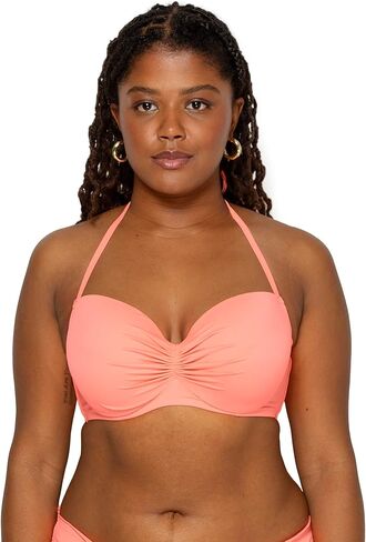 Smart & Sexy Women’s Swim Secret Halter Underwire Bikini Top – Supportive Bikini Top in Kuwait