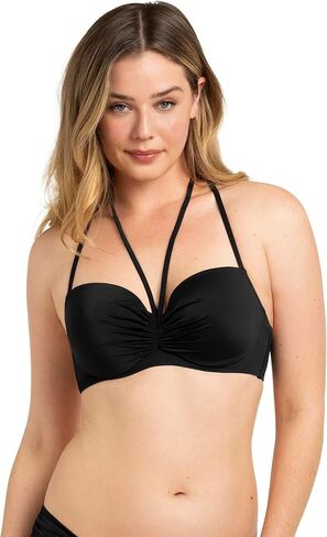 Smart & Sexy Women’s Swim Secret Halter Underwire Bikini Top – Supportive Bikini Top in Kuwait