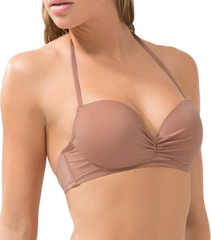 Smart & Sexy Women’s Swim Secret Halter Underwire Bikini Top – Supportive Bikini Top in Kuwait