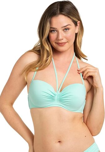 Smart & Sexy Women’s Swim Secret Halter Underwire Bikini Top – Supportive Bikini Top in Kuwait