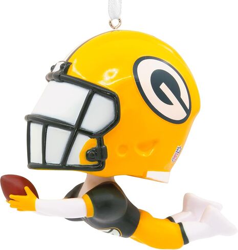 Hallmark NFL Chicago Bears Santa Fan Christmas Ornament, Gifts for Sports Fans in Saudi Arabia