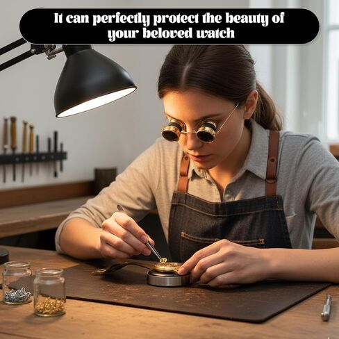 2Pcs Watch Movement Holder, Watch Cushion for Repair Mat, Watchmaking Tools for Movement Changing Battery Repair in Kuwait