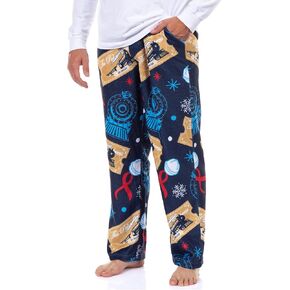 بنطلون نوم رجالي من INTIMO The Polar Express Pajamas To Ride مصنوع من الصوف المخملي in Kuwait