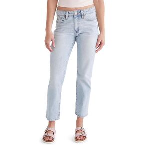 Aeropostale Womens Mid-Rise Straight Ankle Jean in Saudi Arabia