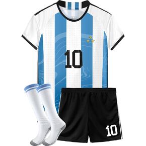 Soccer Jerseys for Kids #10 Boys Girls Youth Child Team Training Uniform Kit in Saudi Arabia
