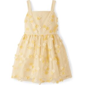 The Children's Place Girls' Sleeveless Dressy Dresses, Bunnys Tail Foil Mesh, 8 in Kuwait