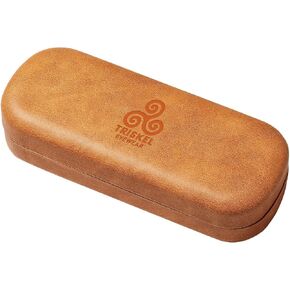 حافظة نظارة مستطيلة الشكل - حافظة نظارة مصنوعة من جلد البولي يوريثان الصلب مع بطانة ناعمة وإغلاق مغناطيسي in Kuwait