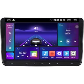 ASURE راديو ستيريو للسيارة مقاس 9 بوصات لسيارة VW Jetta A5/Passat B6/CC/Golf MK5/Beetle/EOS 2005-2010، 4Core 2+32GB وحدة ملاحة GPS للسيارة بنظام Android مع تشغيل لاسلكي، Android Auto، مشغل وسائط متعددة بشاشة تعمل باللمس in Kuwait