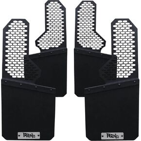 RENO Mud Flaps, Front & Rear Mud Guards Sides Splash Guards Heavy Duty Vehicle Sediment Protection Compatible with Truck Silverado 1500 2500 3500 (2PCS) in Kuwait