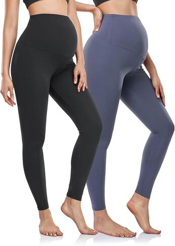 HOFISH Maternity Leggings, Yoga Pants, Pregnancy Leggings Over The Belly Workout Active Wear in Saudi Arabia