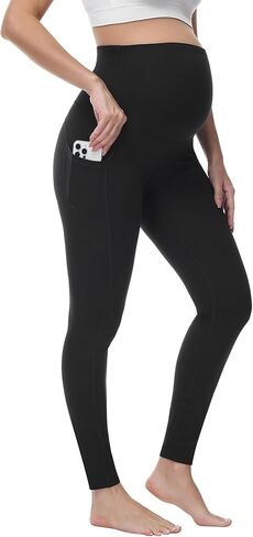 HOFISH Maternity Leggings, Yoga Pants, Pregnancy Leggings Over The Belly Workout Active Wear in Saudi Arabia
