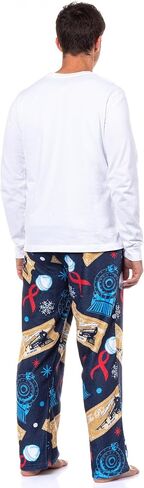 بنطلون نوم رجالي من INTIMO The Polar Express Pajamas To Ride مصنوع من الصوف المخملي in Kuwait