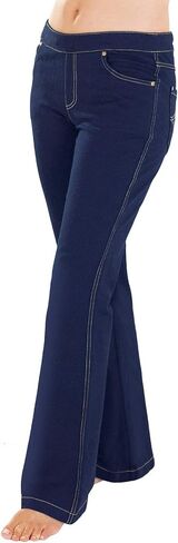PajamaJeans Womens Stretch Jeans - Bootcut Jeans for Women in Saudi Arabia