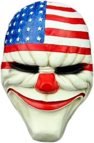 King Ma Payday2 Unisex Cosplay Mask Halloween Costumes in Saudi Arabia