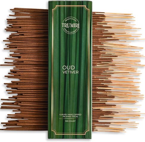 Cedar Mahogany Incense Sticks - Pack of 100 Inscents-Sticks - Inciensos Aromaticos para La Casa - Made with Natural Ingredients - Scented Insence Non Toxic Insense Incents in Saudi Arabia