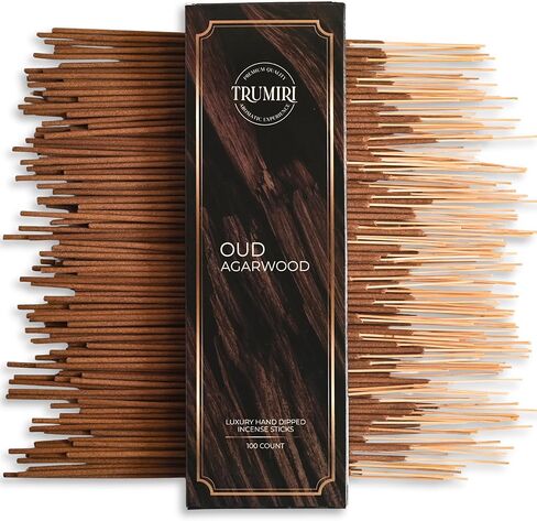 Cedar Mahogany Incense Sticks - Pack of 100 Inscents-Sticks - Inciensos Aromaticos para La Casa - Made with Natural Ingredients - Scented Insence Non Toxic Insense Incents in Saudi Arabia