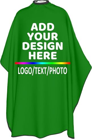 Custom Barber Cape With Logo Photo Text, Professional Hair Cutting Cape, Salon Barber Capes, Hairdressing Salon Capes in Saudi Arabia