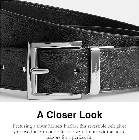 COACH 38MM CTS Rev Dress Harness Belt in Signature in Saudi Arabia