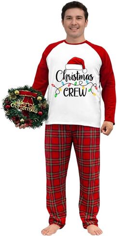 Gnomies Couple Christmas Family Matching Pajama Long Top And Long Pant Pajama Set in Saudi Arabia