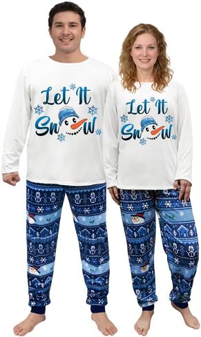 Gnomies Couple Christmas Family Matching Pajama Long Top And Long Pant Pajama Set in Saudi Arabia