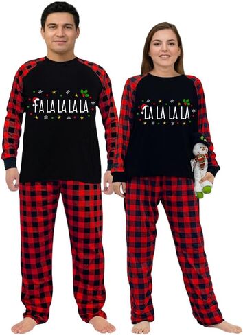 Gnomies Couple Christmas Family Matching Pajama Long Top And Long Pant Pajama Set in Saudi Arabia