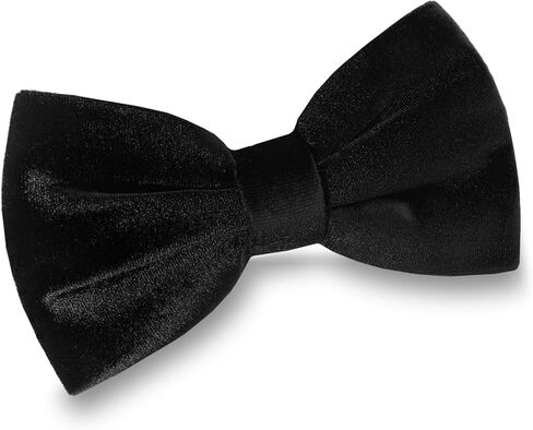 Velvet Bow Ties for Men, Pre-tied Adjustable Mens Bow Tie Tuxedo Men's Bowtie for Wedding Party Concert in Kuwait