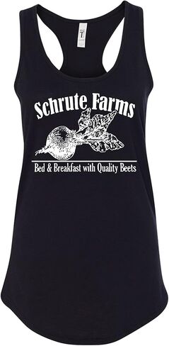 ملابس برية مخصصة من Schrute Farms Pop Culture Graphic Womens Tank Top in Saudi Arabia