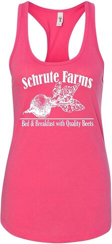 ملابس برية مخصصة من Schrute Farms Pop Culture Graphic Womens Tank Top in Saudi Arabia