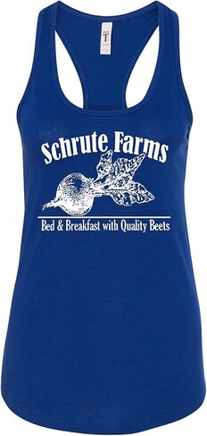 ملابس برية مخصصة من Schrute Farms Pop Culture Graphic Womens Tank Top in Saudi Arabia