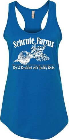 ملابس برية مخصصة من Schrute Farms Pop Culture Graphic Womens Tank Top in Saudi Arabia