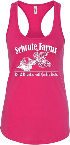 ملابس برية مخصصة من Schrute Farms Pop Culture Graphic Womens Tank Top in Saudi Arabia