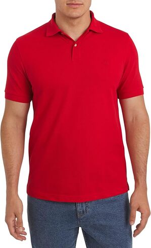 Chaps Men's Everyday Casual Classic Fit Stretch Pique Polo Shirt (S-2XL) in Saudi Arabia