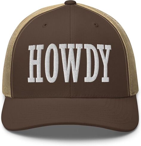 قبعة NX Howdy مطرزة لسائقي الشاحنات، قبعة منحنية متوسطة التاج، قبعة Snapback من Western Country Cowgirl Cowboy in Kuwait