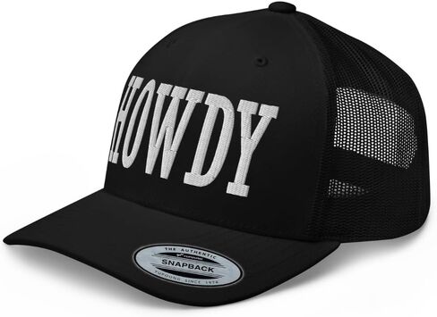 قبعة NX Howdy مطرزة لسائقي الشاحنات، قبعة منحنية متوسطة التاج، قبعة Snapback من Western Country Cowgirl Cowboy in Kuwait