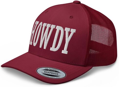 قبعة NX Howdy مطرزة لسائقي الشاحنات، قبعة منحنية متوسطة التاج، قبعة Snapback من Western Country Cowgirl Cowboy in Kuwait