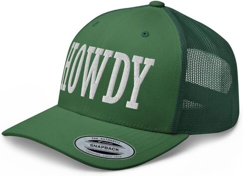 قبعة NX Howdy مطرزة لسائقي الشاحنات، قبعة منحنية متوسطة التاج، قبعة Snapback من Western Country Cowgirl Cowboy in Kuwait
