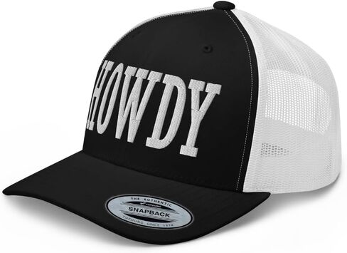قبعة NX Howdy مطرزة لسائقي الشاحنات، قبعة منحنية متوسطة التاج، قبعة Snapback من Western Country Cowgirl Cowboy in Kuwait