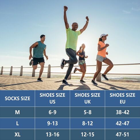 Mens Ankle Running Socks Coolmax Cushion Compression Socks Anti-Blister 3 Pairs Athletic Sock for Hiking Basketball in Saudi Arabia