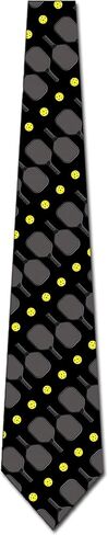 Three Rooker Pickleball Ties Mens Pickleball Equipment Stripe Necktie Sports Tie Pickle Ball Neckties for Men in Saudi Arabia
