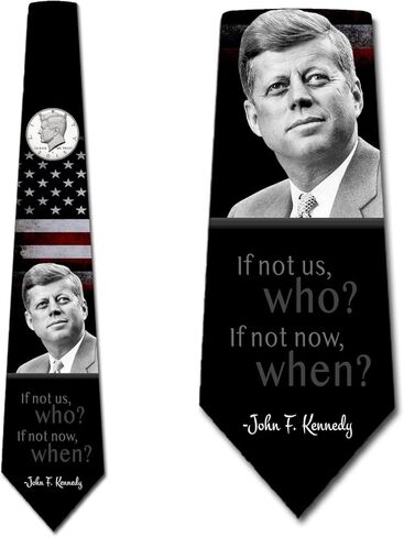 Three Rooker JFK Ties Mens USA President Necktie Mens History Tie in Saudi Arabia