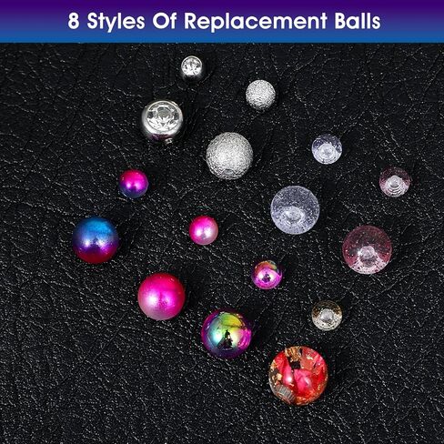 Lusofie Pregnancy-Safe Belly Button Rings - Flexible Silicone Navel Jewelry for Maternity Comfort (10-38mm, Clear). Comfortably Expands with Your Bump, 14G Surgical-Grade in Kuwait