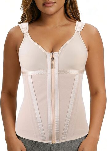 Waist Trainer Corset for Women Belly Fat Tummy Control Sport Workout Body Shaper Vest for Women Postpartum in Saudi Arabia